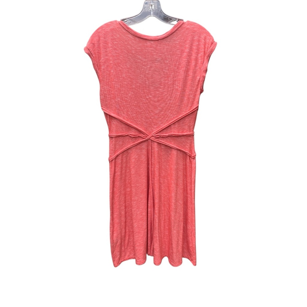 Max Studio Coral Melon Short-Sleeved Dress. Size M. In Excellent Condition.